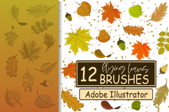 Download Flying Leaves Brushes - Leaves Collection