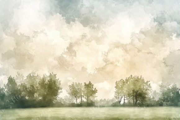 Download Serene Landscape with Soft Clouds - Premium Bundle