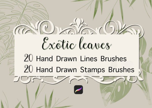 Download Exotic Leaves Procreate - Leaves Collection